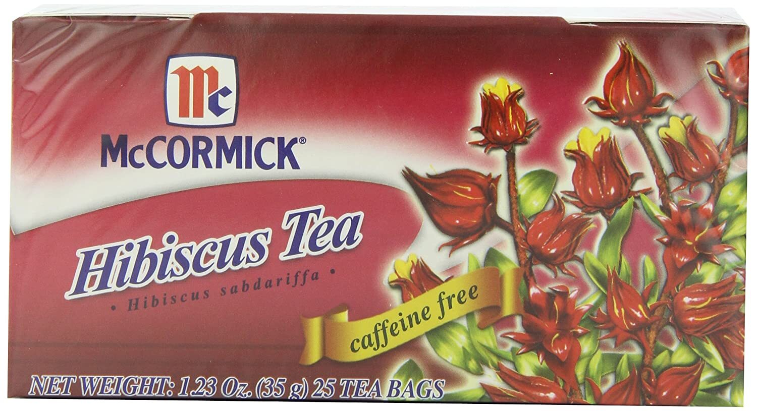 McCormick Tea Hibiscus, 25 Tea Bags