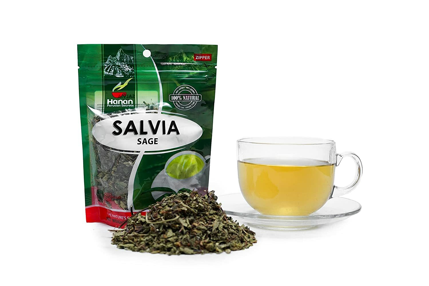 Hanan Peruvian Secrets Salvia| 100% Natural Sage | 1.06oz / 30g | Supports Women