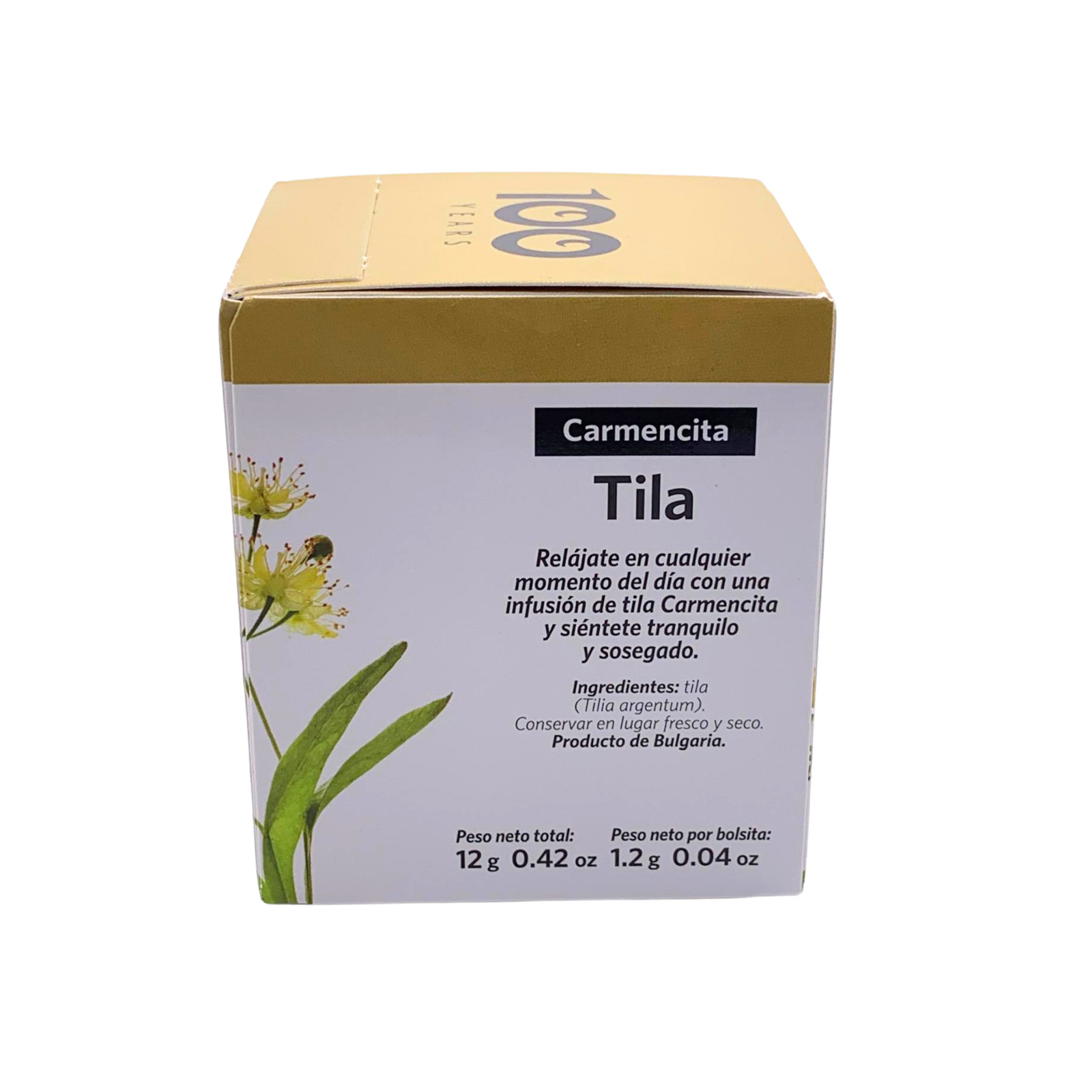 Carmencita Tila. Linden Flower Herbal Tea – Pack of 6 (0.42 oz)
