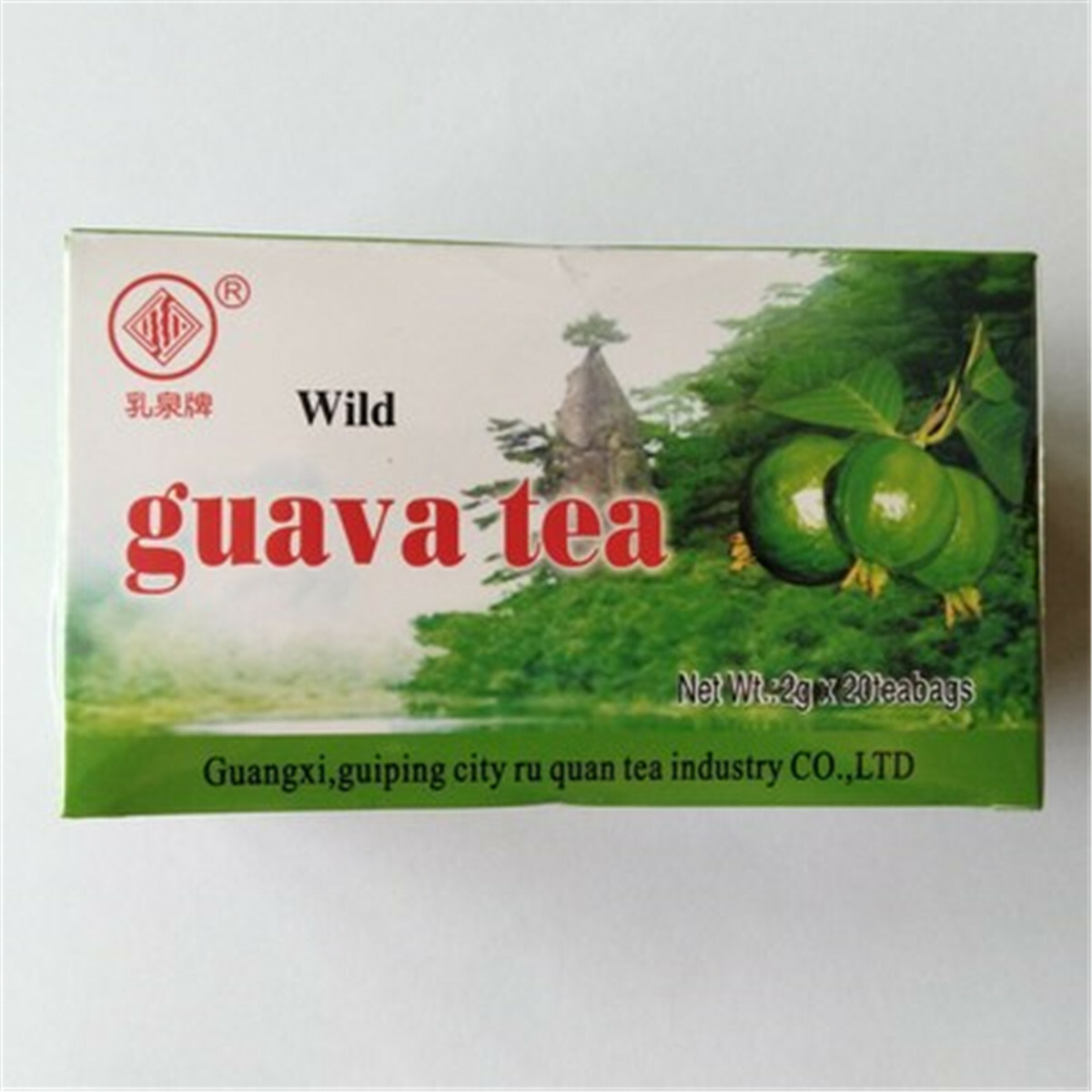 100% Natural Guava Leaves Tea – 40g (20 Tea Bags) – Caffeine-Free Herbal Tea
