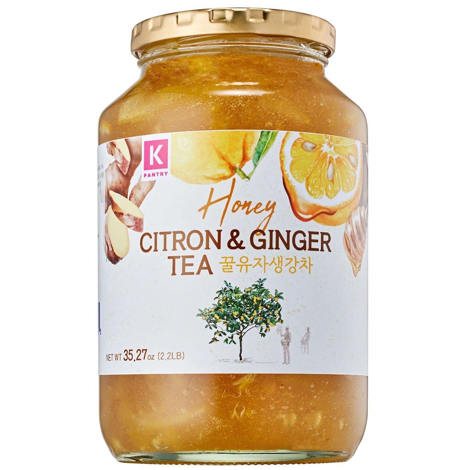 Deliciously Versatile Honey Citron & Ginger Tea – 35.27 oz Multipurpose Delight