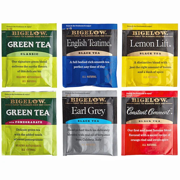 Bigelow Tea Bags 28/Box (select flavor from dropdown)