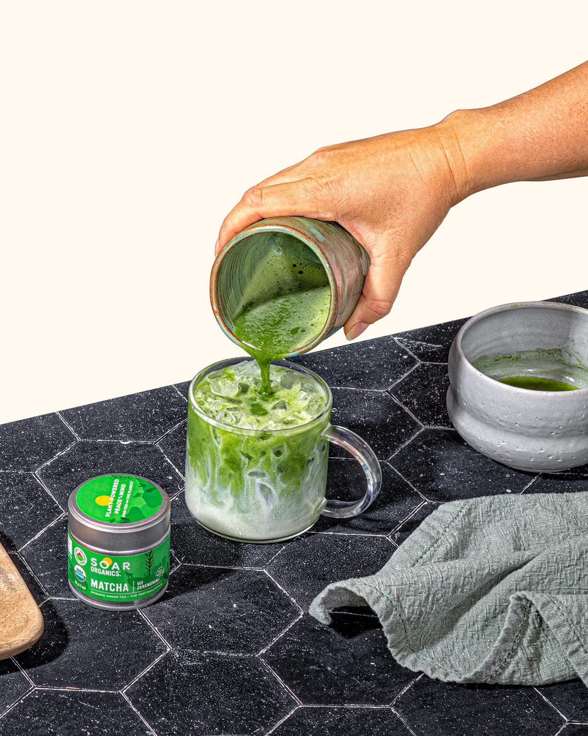 – Uji Ceremonial Grade Matcha Green Tea Powder – Authentic Japanese Origin (1 Oz