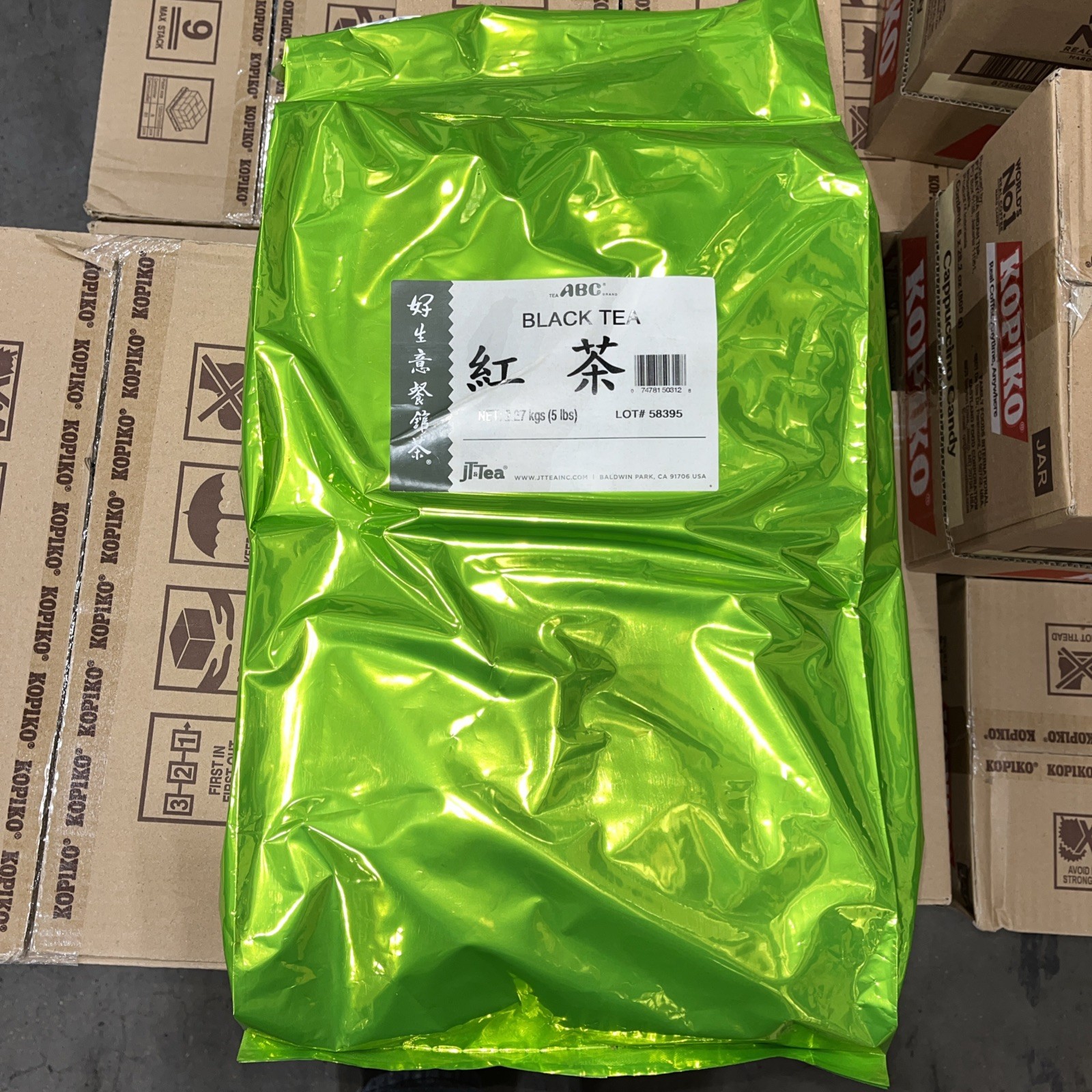 BLACK TEA 5 lbs BULK PACK ABC CHINESE TEA