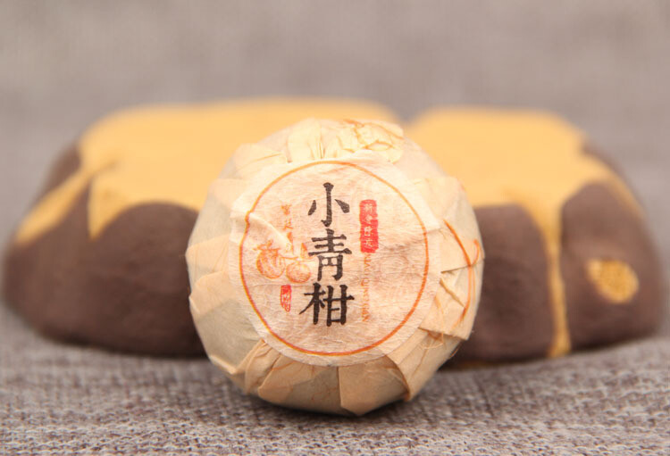 XinHui “Chen Pi” Tangerine Peel Orange Shu Pu-erh Ripe Puer Tea 100g