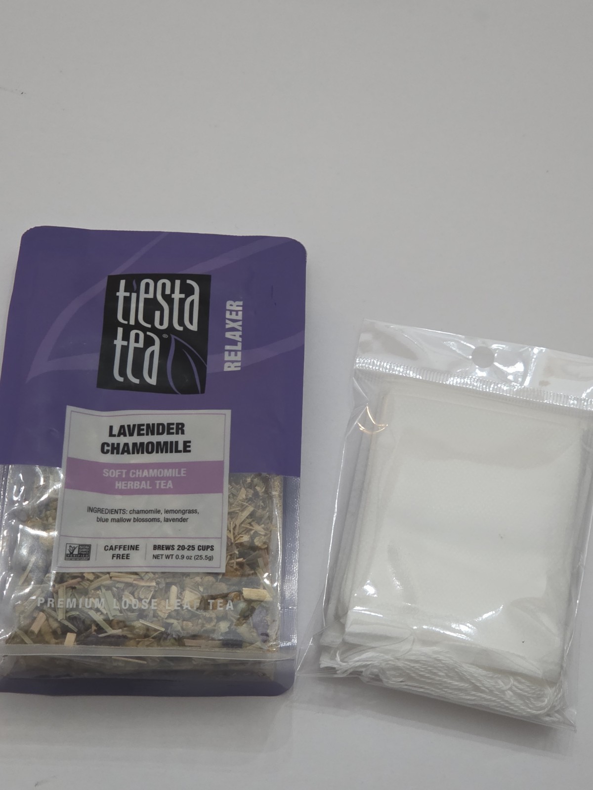Tiesta Tea Lavender Chamomile Herbal Loose Leaf Tea, + 20 Filter Bags 20-25 Cups