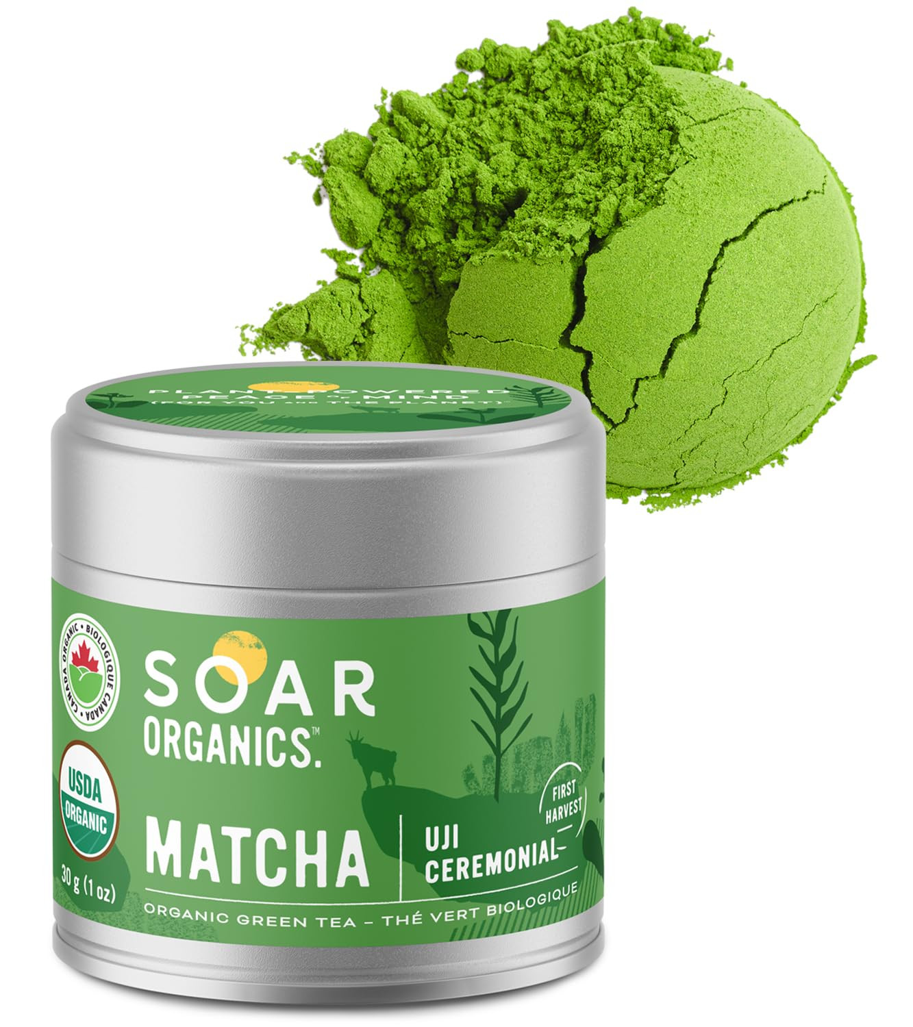 – Uji Ceremonial Grade Matcha Green Tea Powder – Authentic Japanese Origin (1 Oz