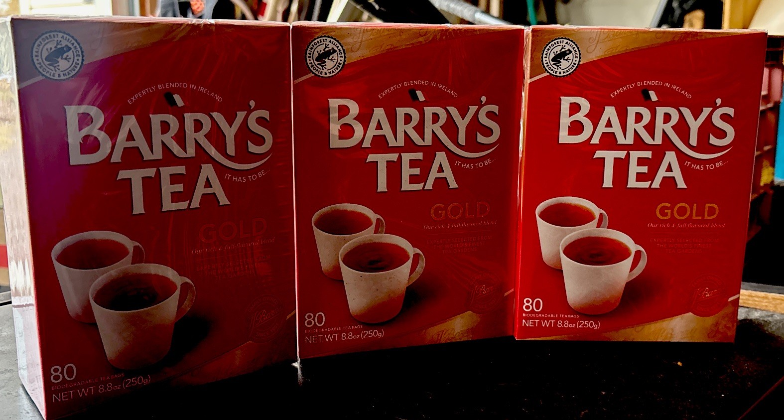 Barry’s Tea Gold Blend Irish 80 Count Pack of 3