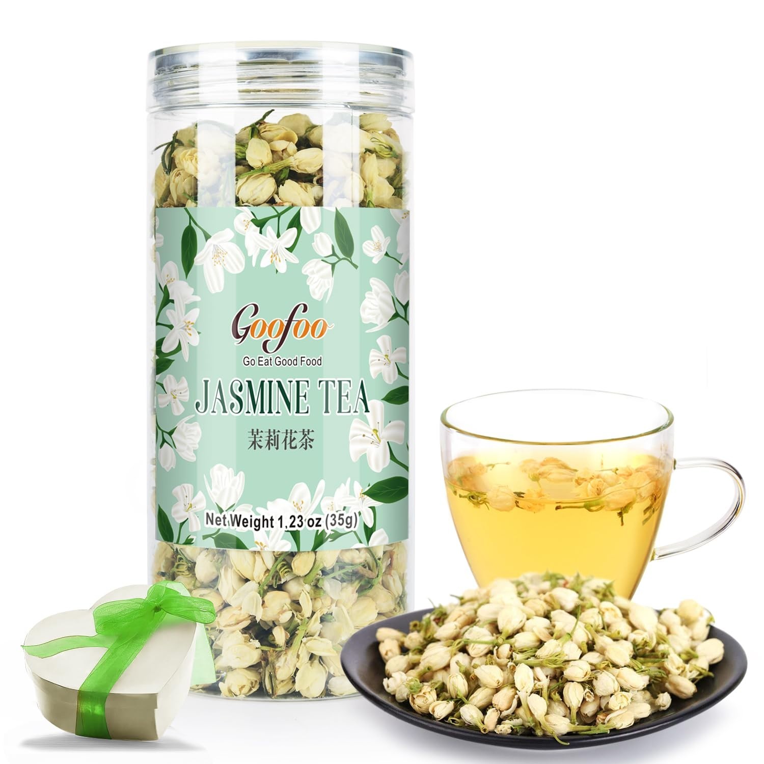 Natural Chinese Jasmine Tea – Decaf Floral Blend