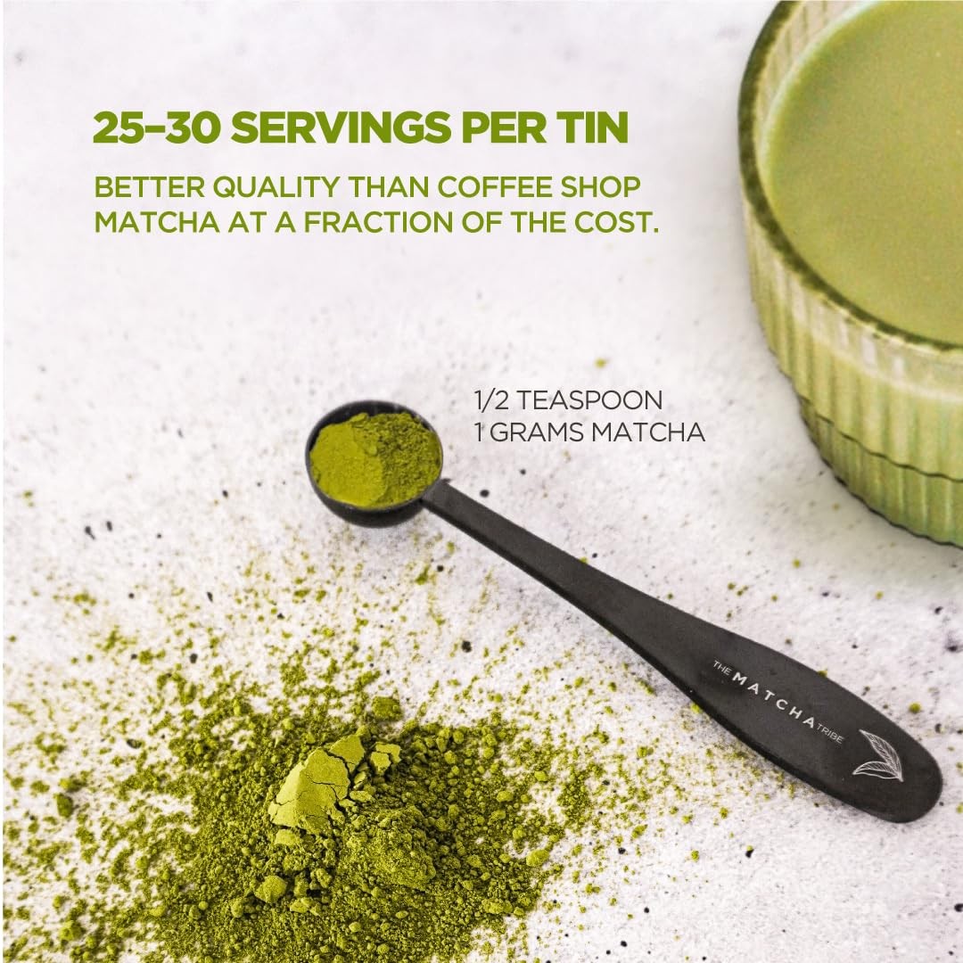 Organic Ceremonial Grade Matcha Powder – Matcha Green Tea for Lattes | First-…