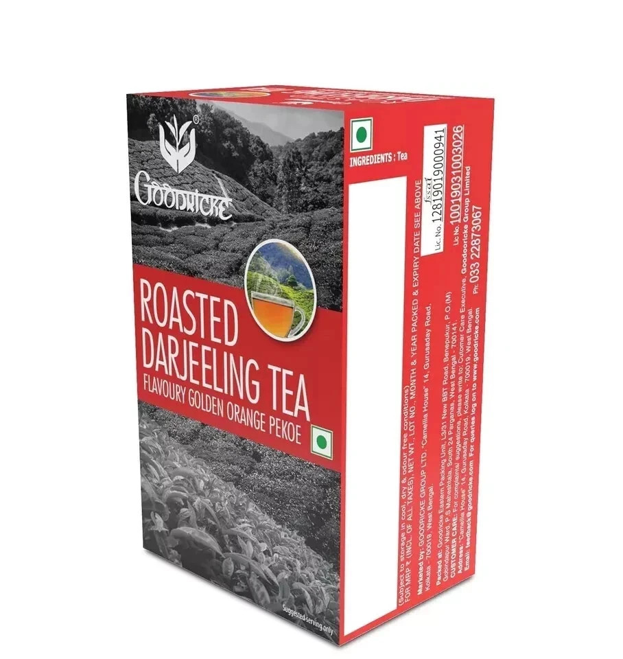 GOODRICKE Roasted Darjeeling Tea 100G Flavoury Golden Orange Pekoe