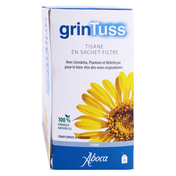 Aboca Grintuss Herbal Tea 20 Sachets