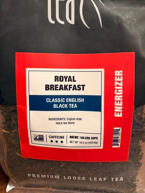 Royal Breakfast English Black Tea Bulk 200 Cups Premium Loose Leaf Bold Flavor