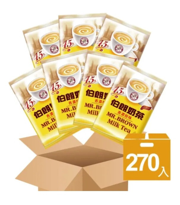 (45 Teabags x 6 ) MR.BROWN MILK TEA Original Flavor Afternoon Tea