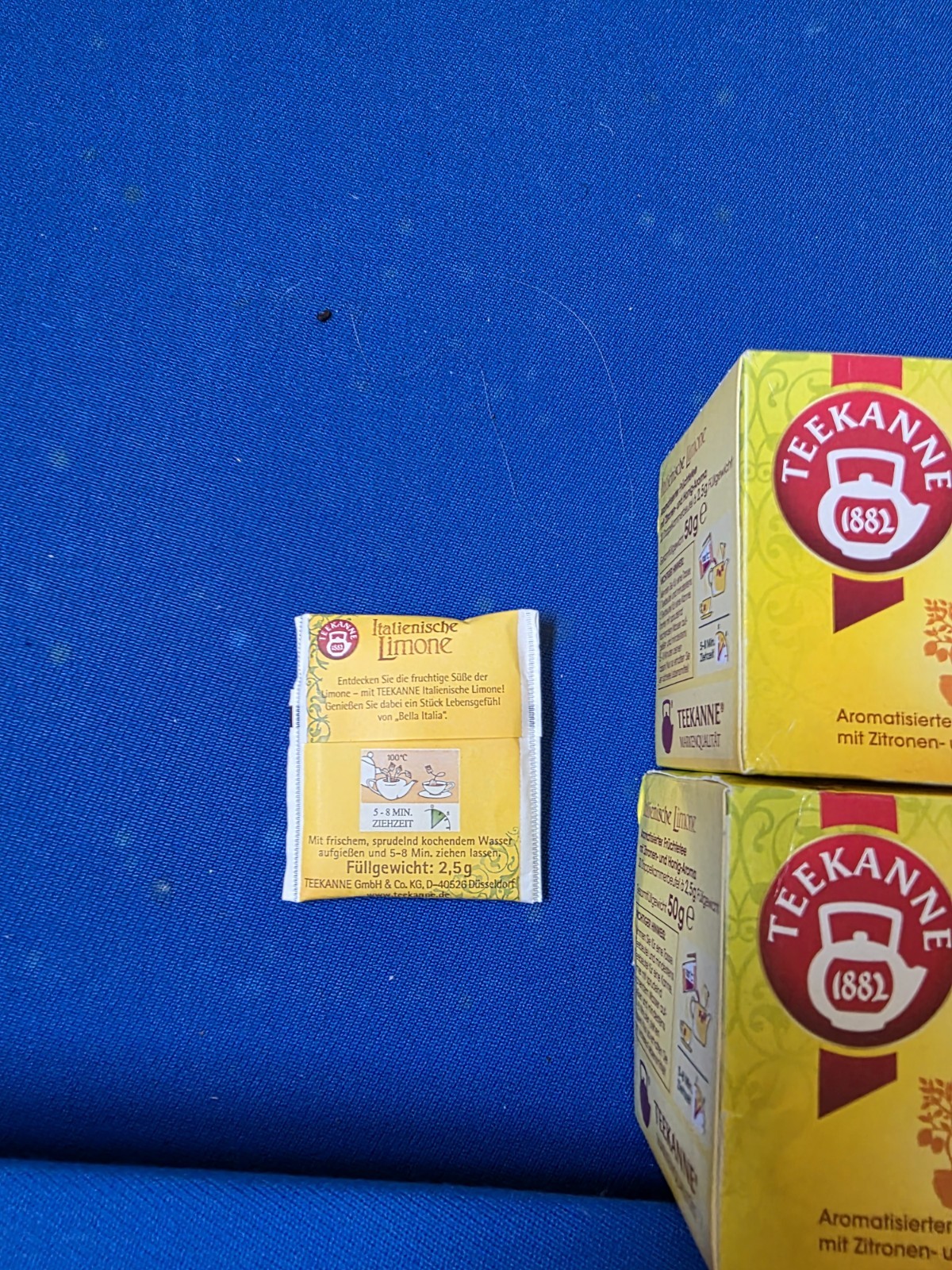 Teekanne tea Italian Limone 4x 1 box/ 20 bags BBD 9/2025 Invigorate Refresh👏