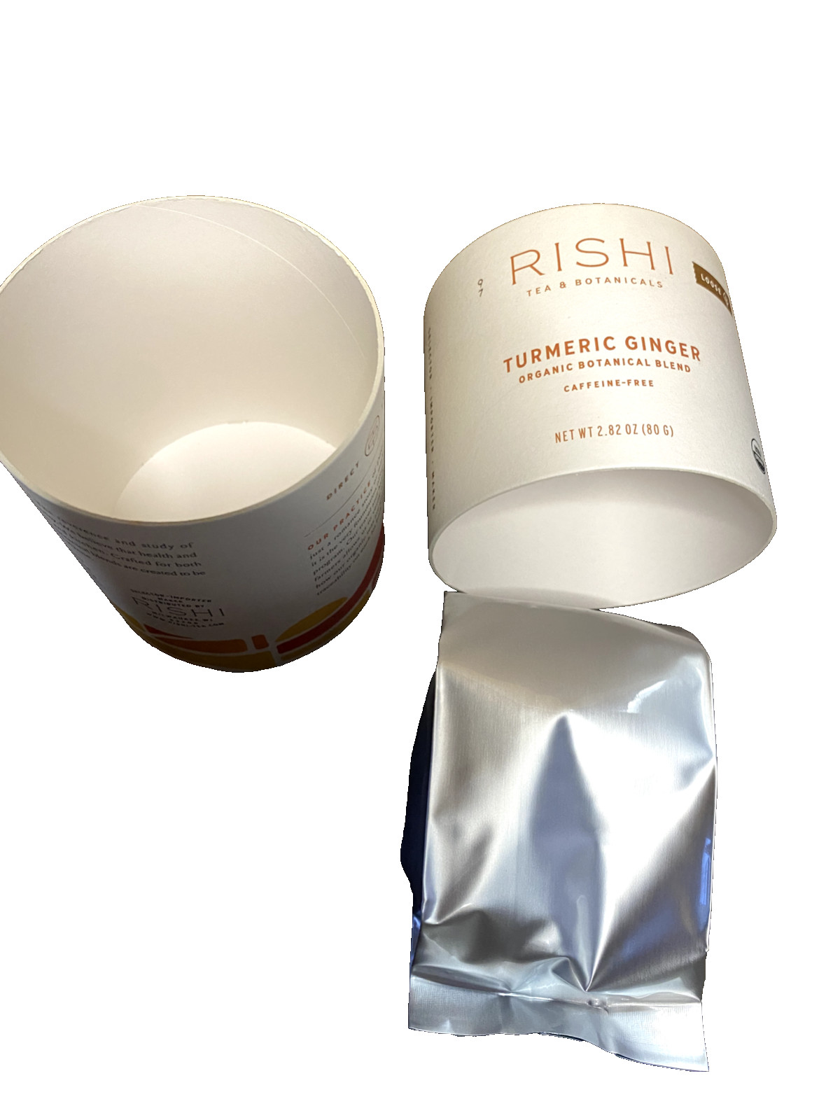 Rishi Tea Organic Turmeric Ginger Loose Leaf Tea, 2.82 OZ