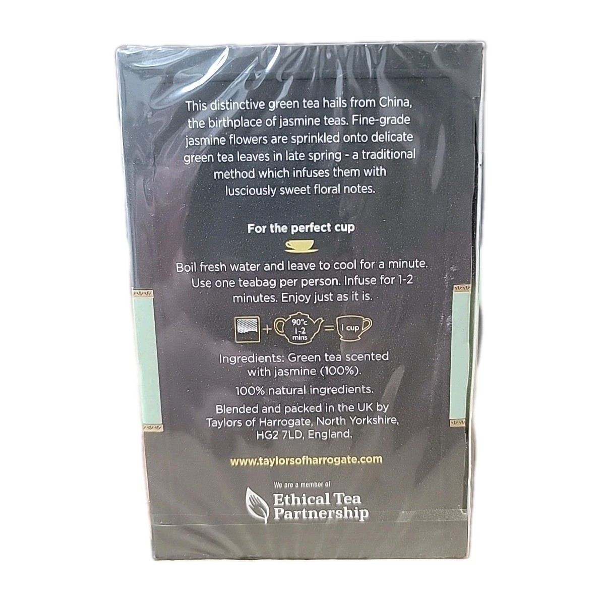 3 Pack Taylors Green Tea with Jasmine Infusion – 50 Tea Bags Each