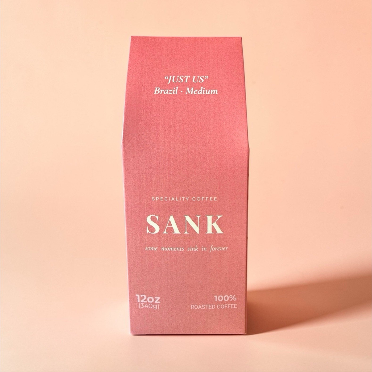 SANK JUST US Brazil Medium Roasted Coffee 12oz (340g) + App – Couple gift
