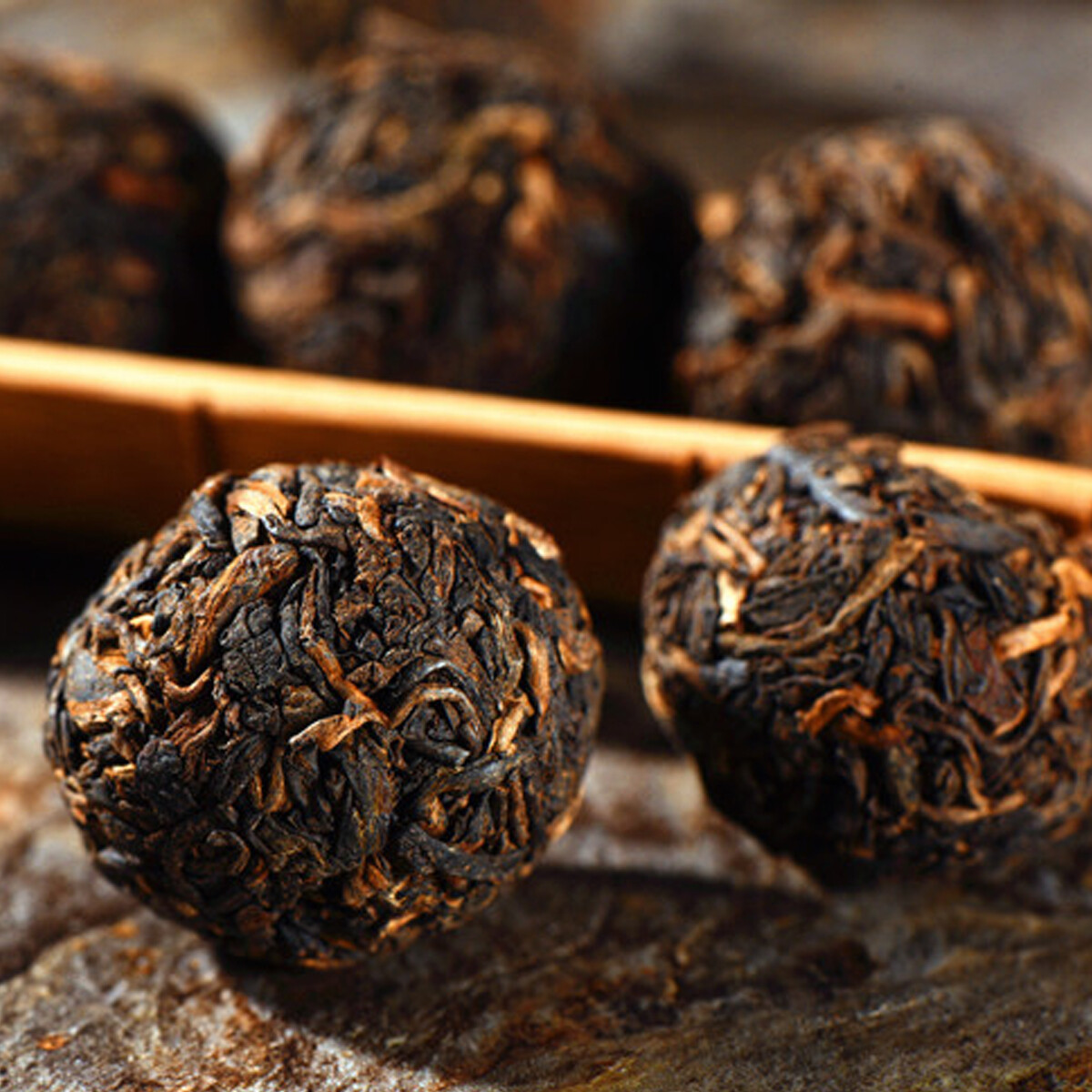 Ripe Pu Erh Tuo Tea Mini Dragon Ball Yunnan Black Tea Premium Aged Pu erh