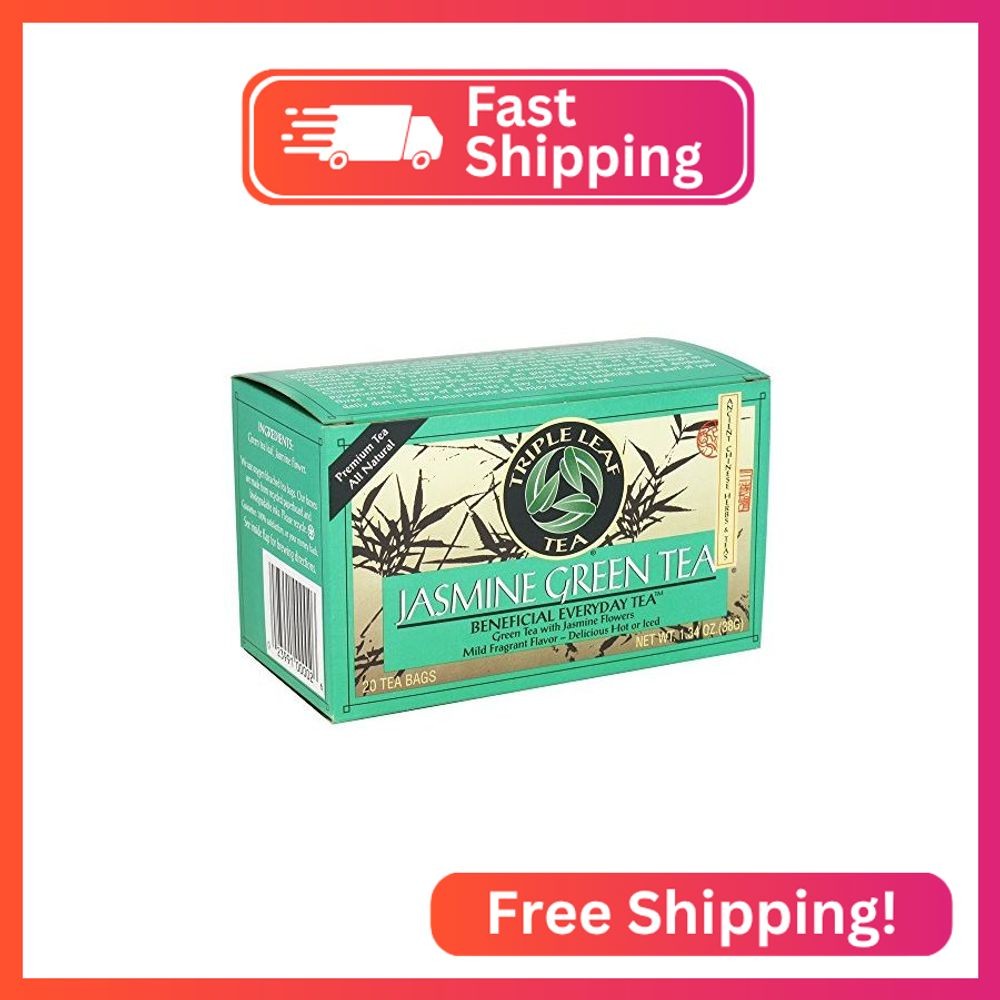 Triple Leaf Tea, Jasmine Green Tea, 20 Tea Bags