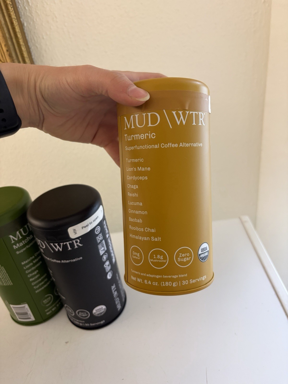 MUDWTR Drink Original Matcha Turmeric LOT OF 3 NEW SEALED