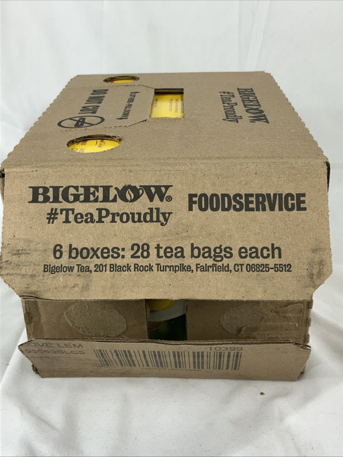 6 Boxes Bigelow I Love Lemon Herbal Tea 28 Bags Per Box (168 Total) 1.79 Oz