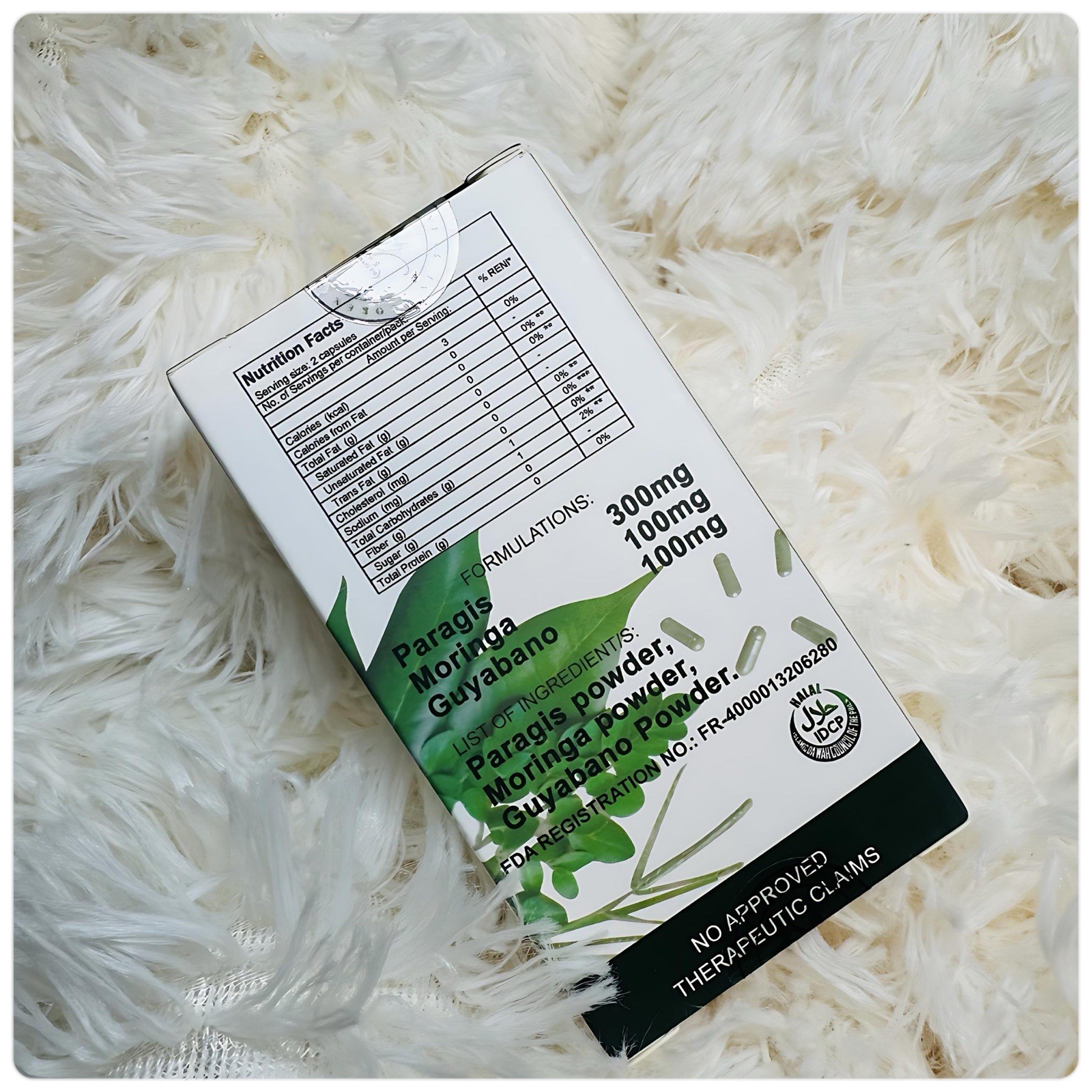Chef Aybs Paragis With Moringa And Guyabano 60 Capsules