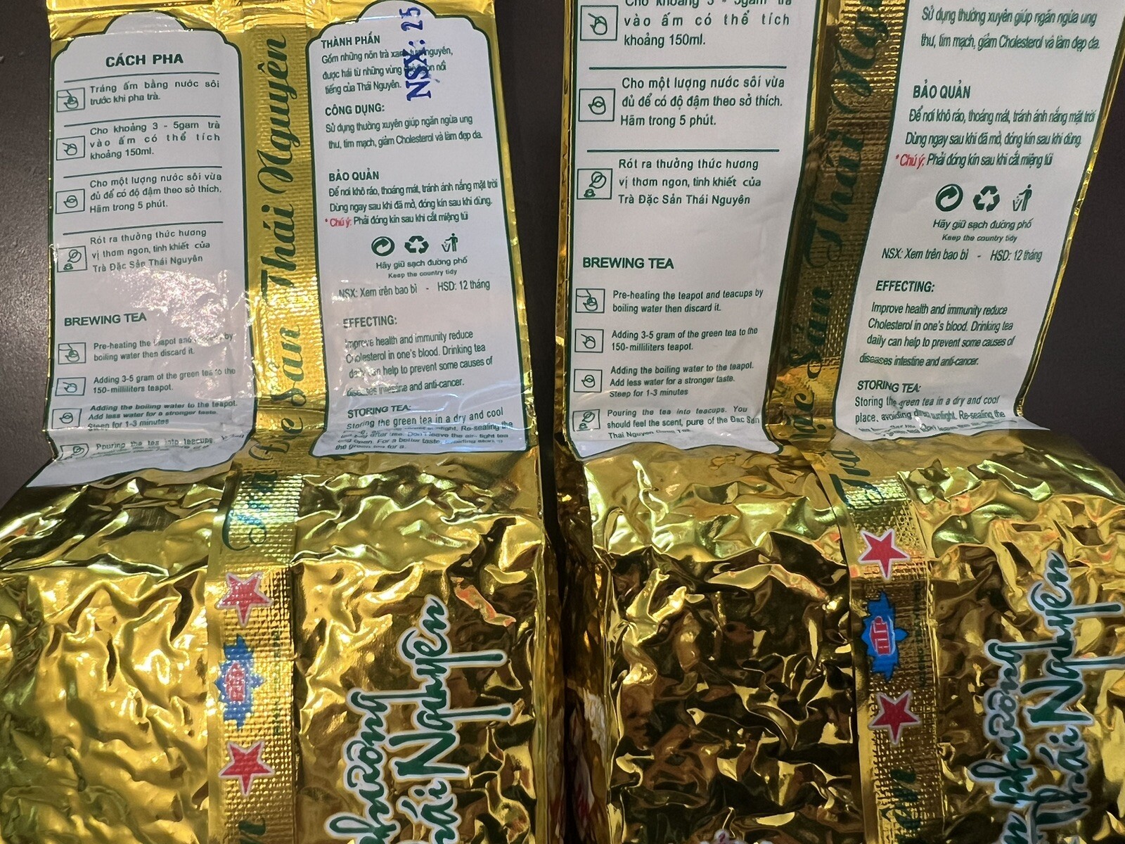 GREEN TEA THAI NGUYEN SPECIALTY SET OF TWO