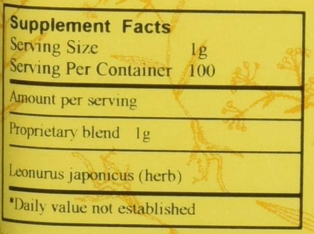 Yi Mu Cao – Chinese Motherwort Aboveground Parts, 100 Gram