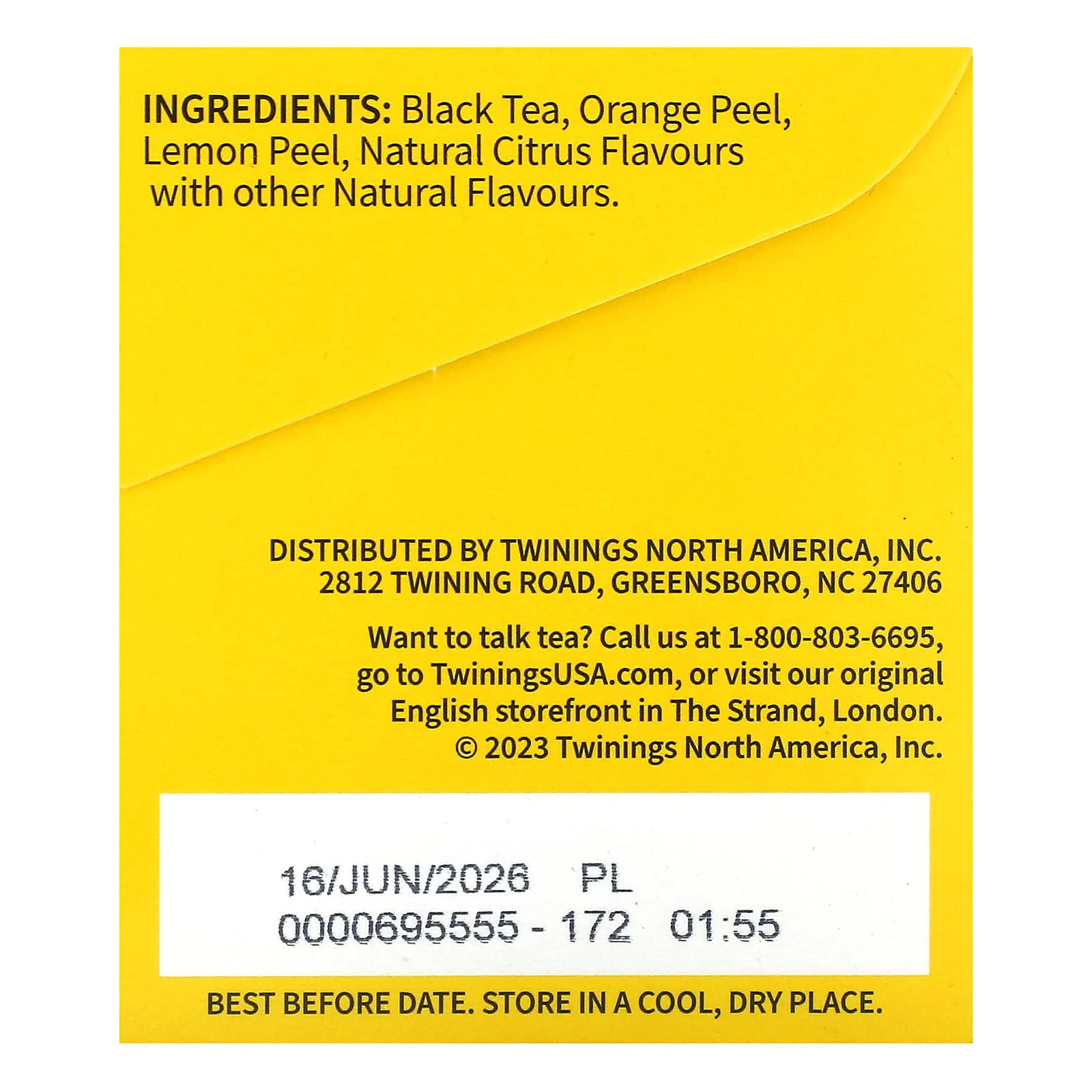 Flavored Black Tea, Lady Grey , 20 Tea Bags, 1.41 oz (40 g)