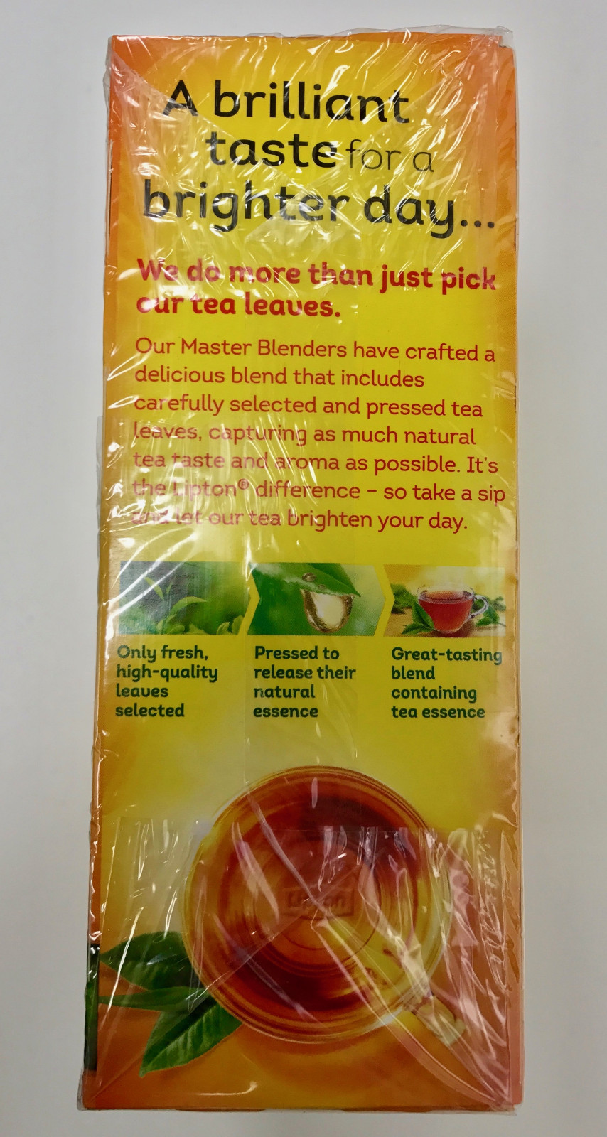 Lipton 100% Natural Black Tea, 100 tea bags (Packaging may vary)