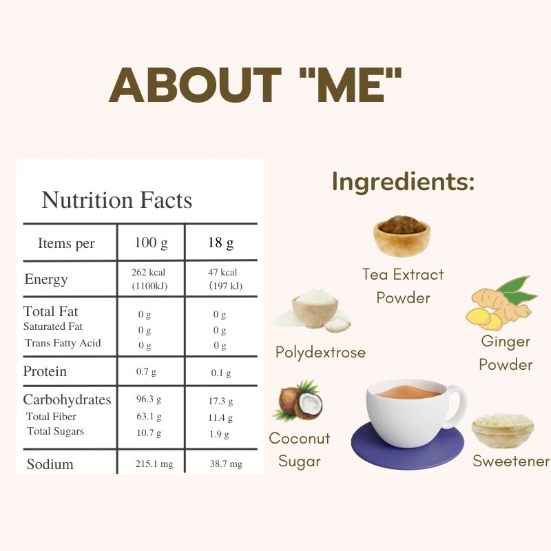 Bentong Ginger Tea with Tea Powder { CAROMA } New 2 Boxes ( 18g x 20 Sachet )