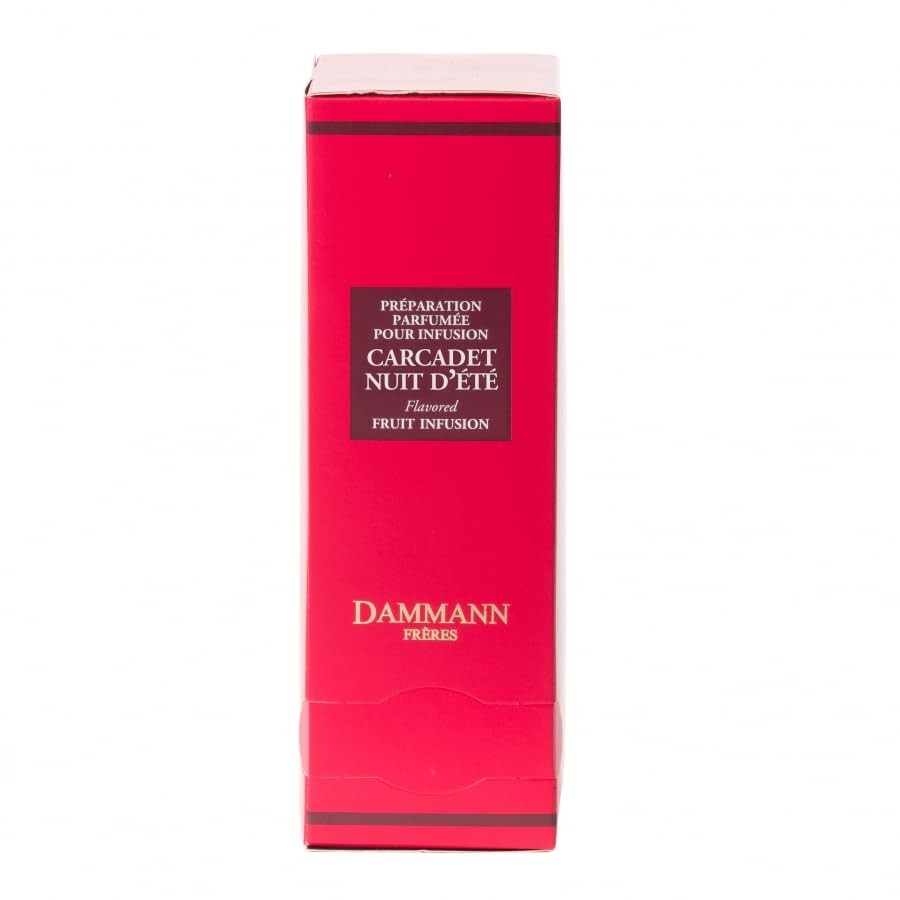 Dammann Freres Sachets, Carcadet Nuit d’été Tea Bags, Premium Gourmet French …