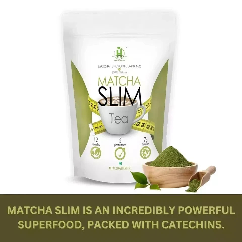 Matcha Slim Green Tea (500gm) Weight Management High In Antioxidants Fastship