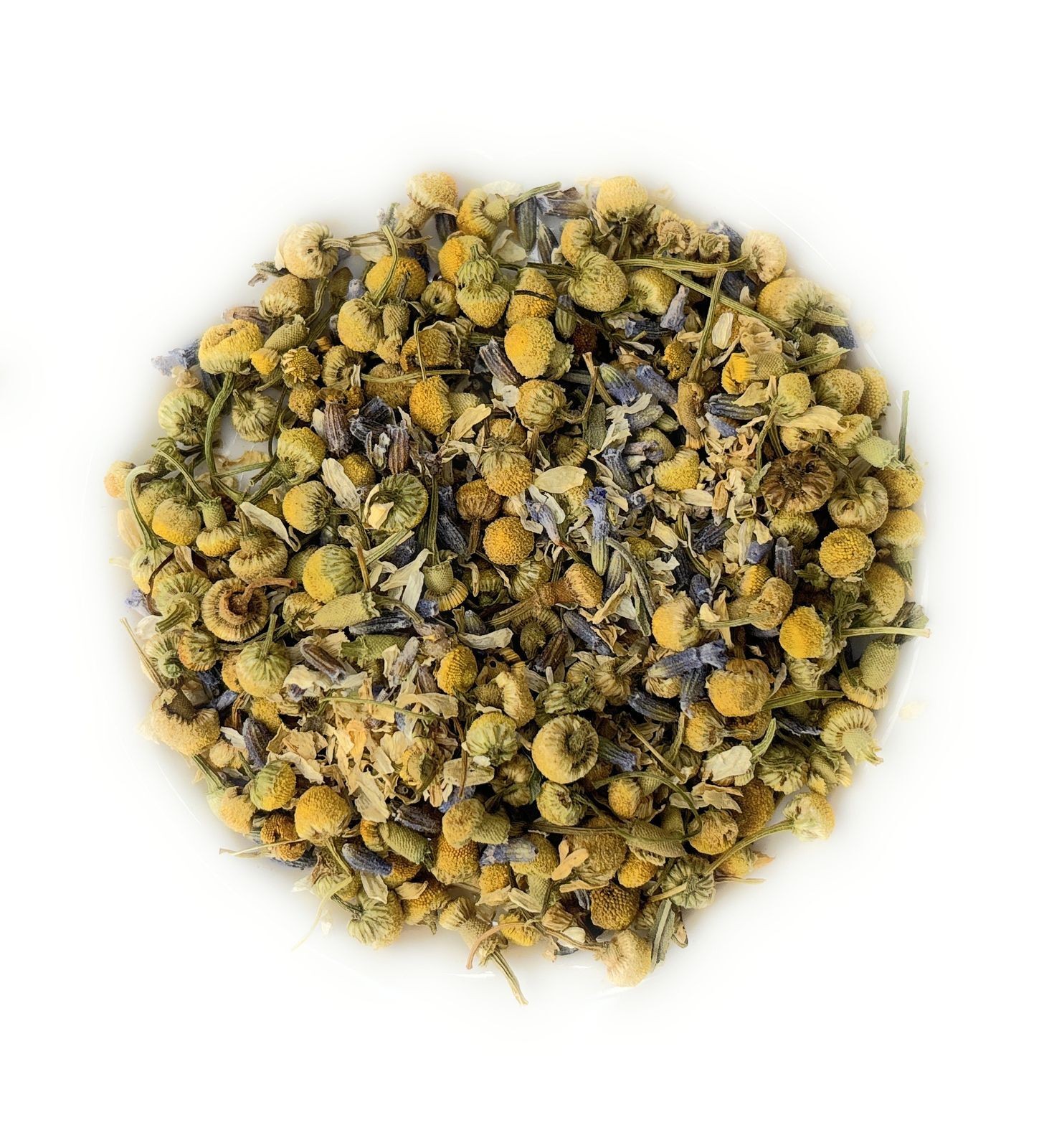 Lavender Chamomile Tea Herbal Tisane Blend Helps Reduce Anxiety and Depression