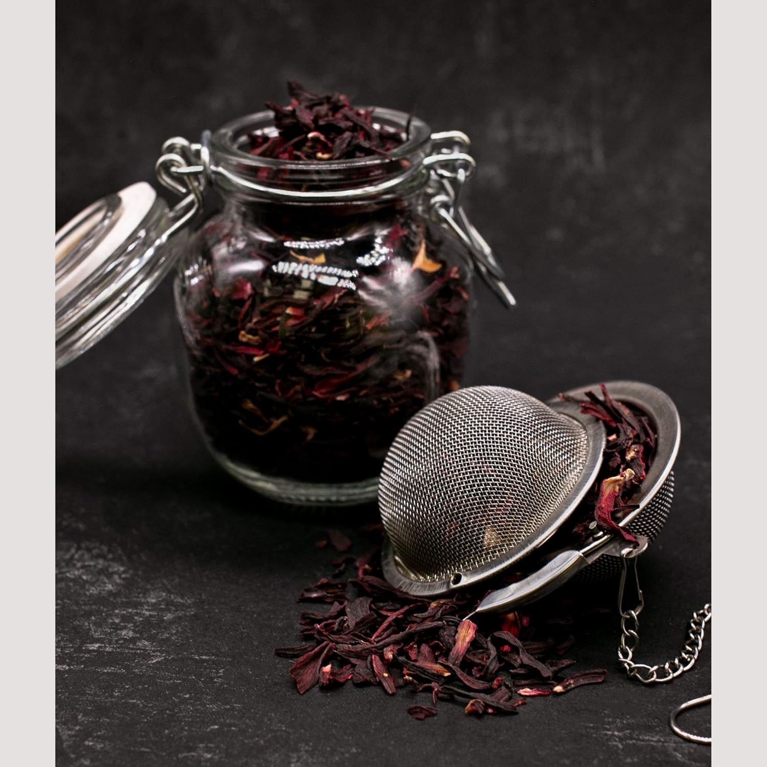 Sustainably Sourced Hibiscus Flowers – 16 oz Resealable Pouch for Freshness