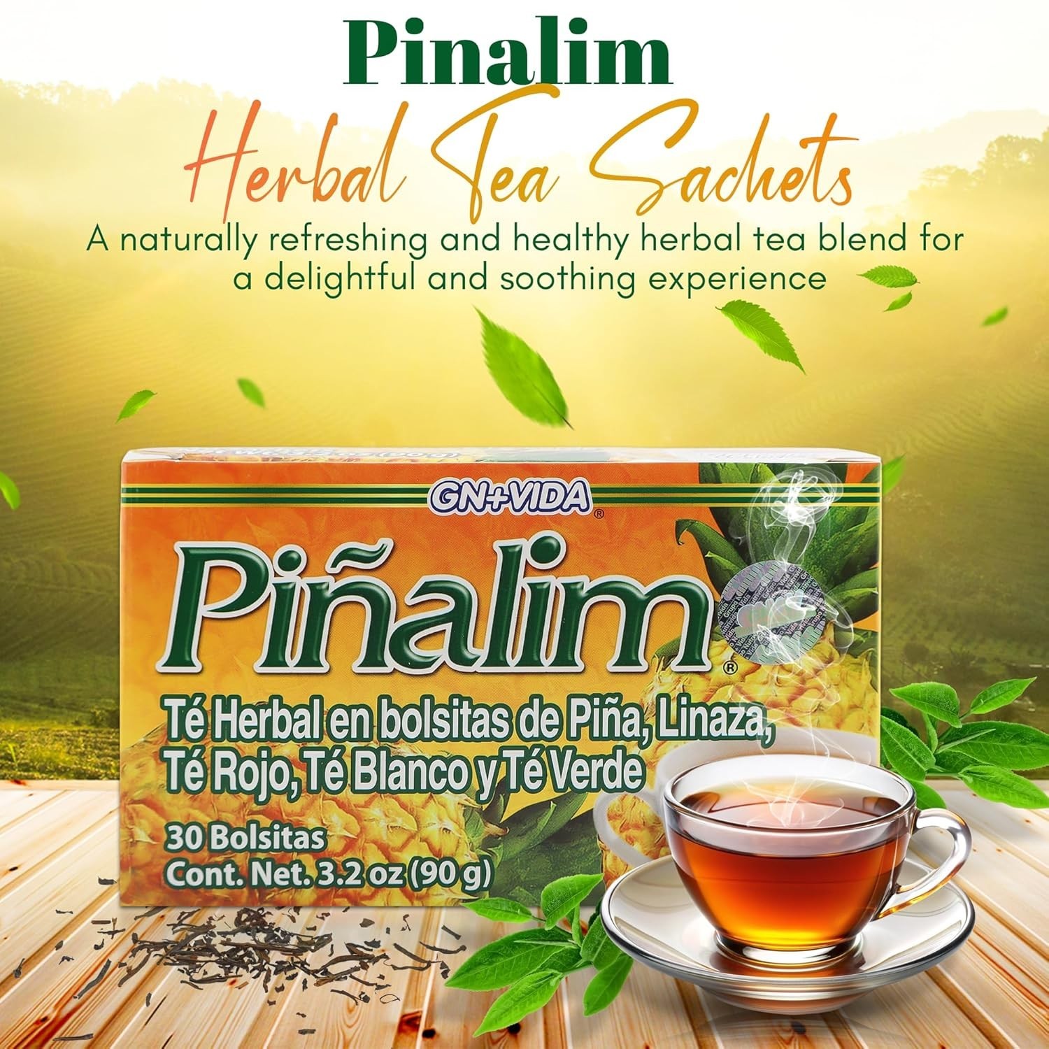 Pinalim Te De Pina ida Pinalim Pineapple Tea