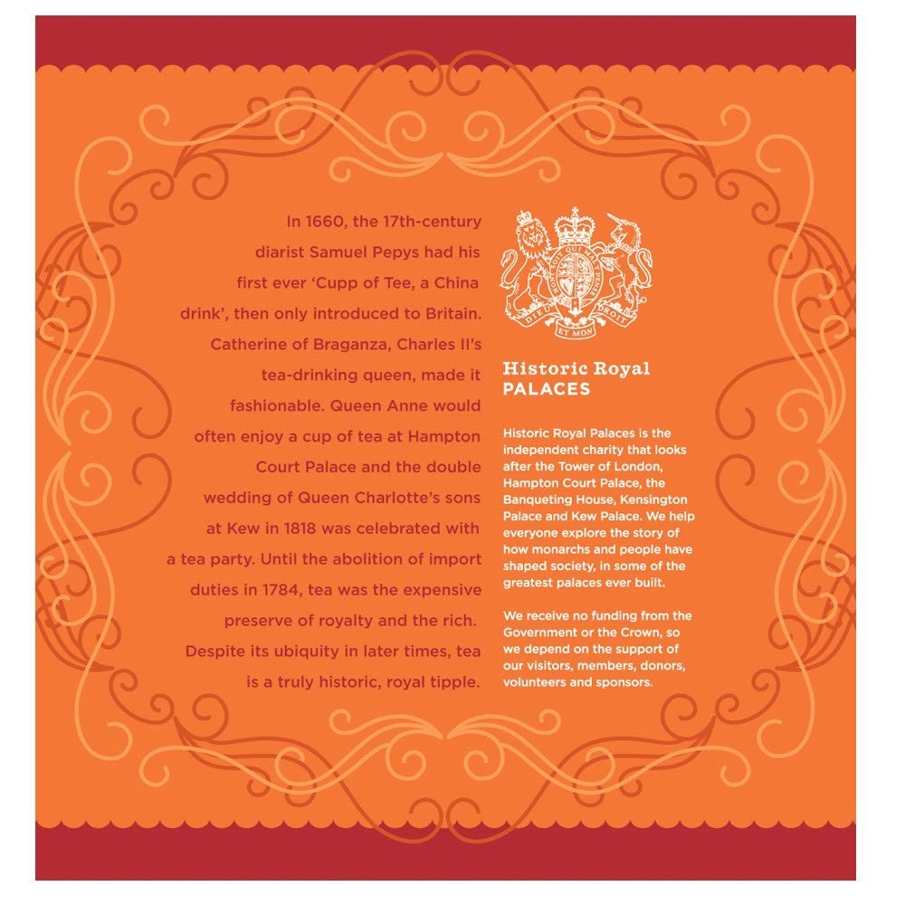 Hot Cinnamon Spice Tea Tin – Bold Black Tea with Orange & Clove – 30 Sachets