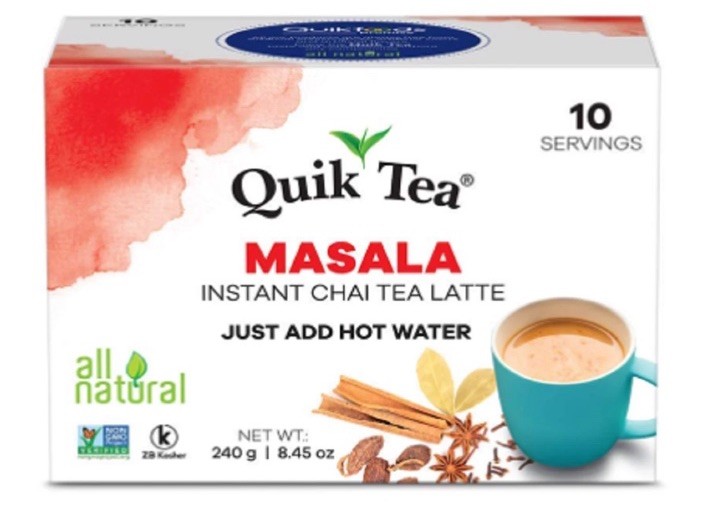 💜 Masala Chai Tea Latte – 10 Count Instant Mix Authentic & Flavorful Experience