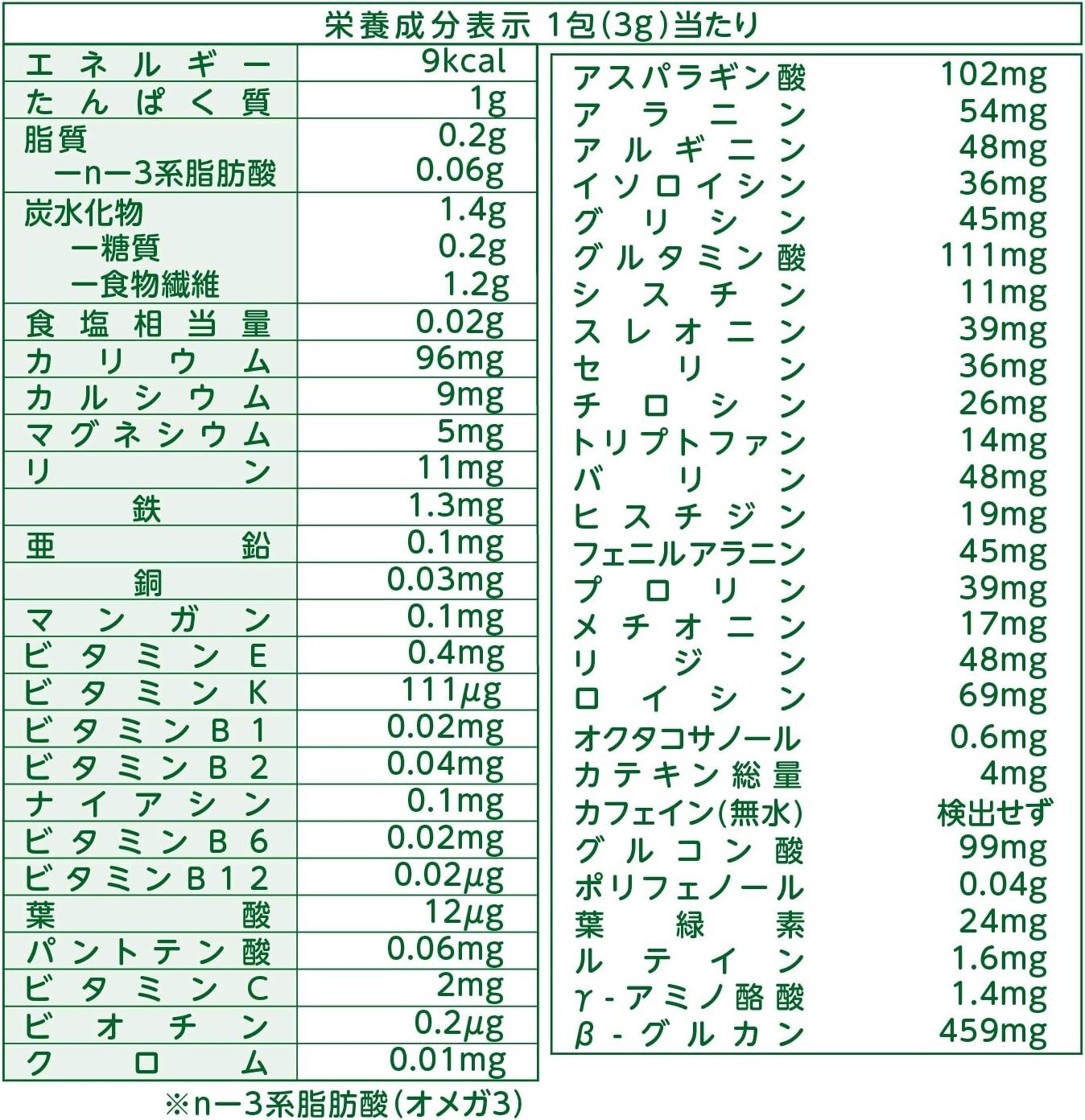 Organic Barley Young leaves powder 100% Pure 3g x 220 packets from Japan