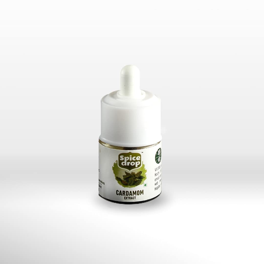 Spice Drop Chai Masala Tea Combo Natural Extract Ginger Chai Masala Cardamom 5ml