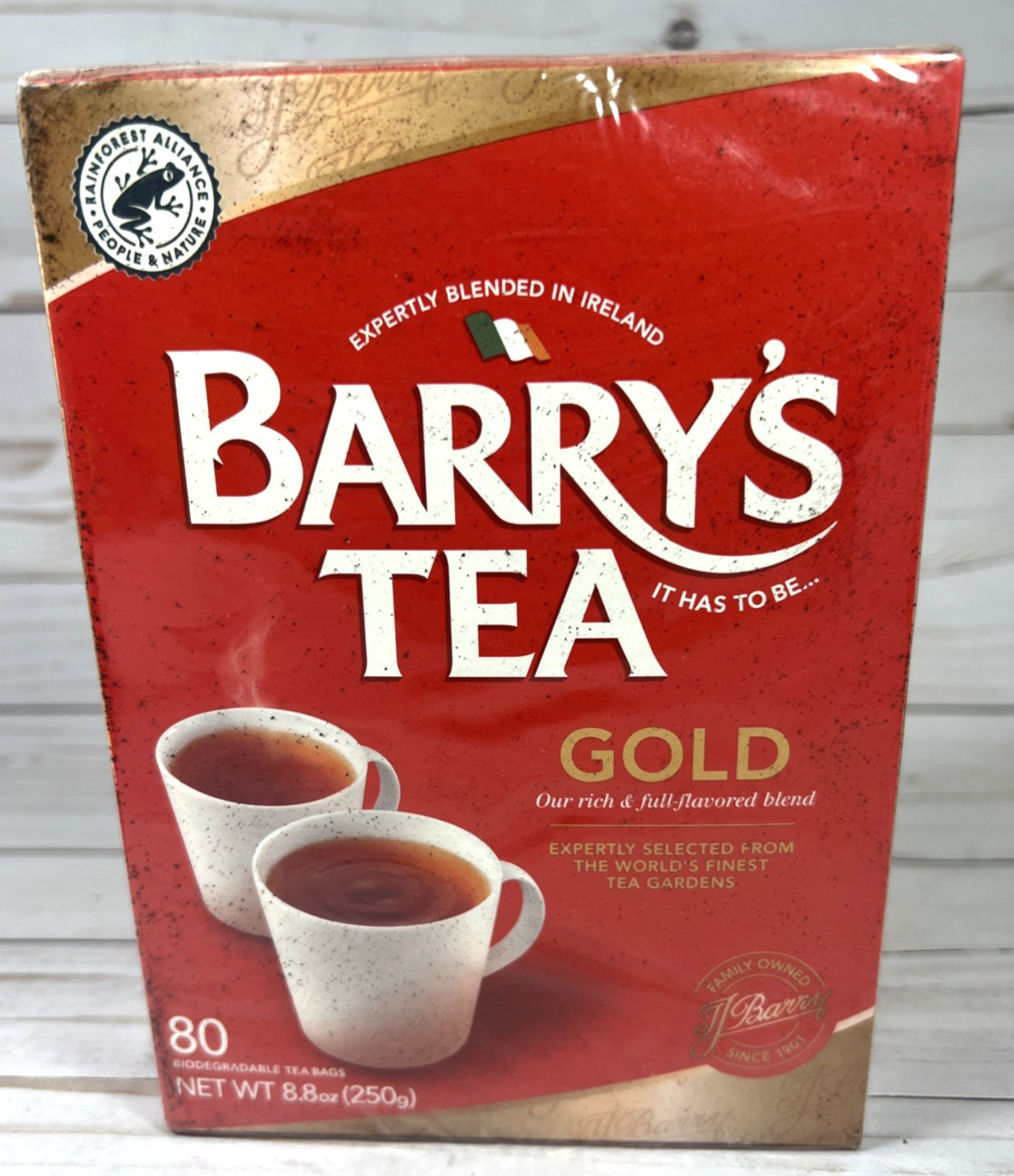Barry’s Tea Gold Blend Irish 80-Count Bags (2Pack) 10/26