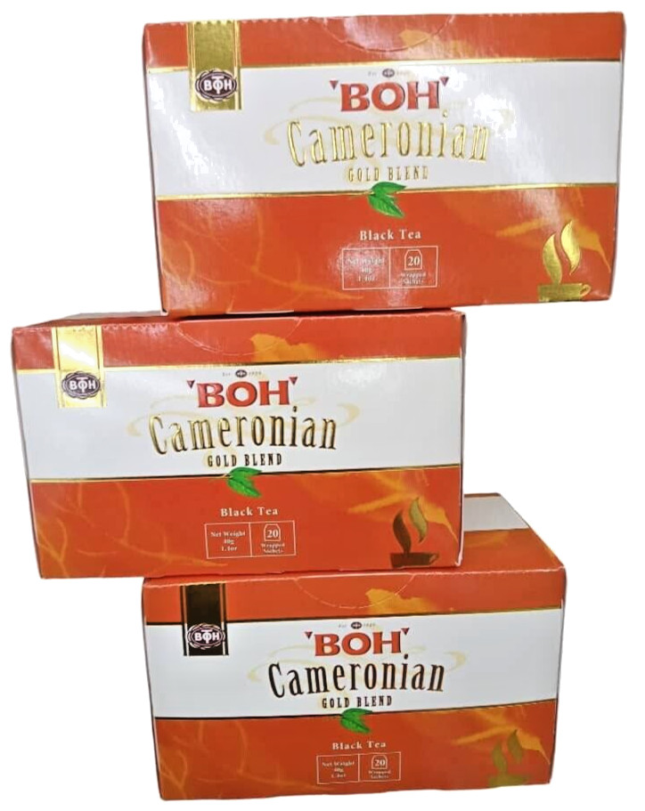 ‘BOH” BLACK TEA Cameronian Gold BlendH ( 3 boxes X 20 tea bags )