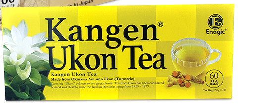 Kangen Ukon Turmeric Tea 60 Bags 100% Organic by Enagic – Sealed New