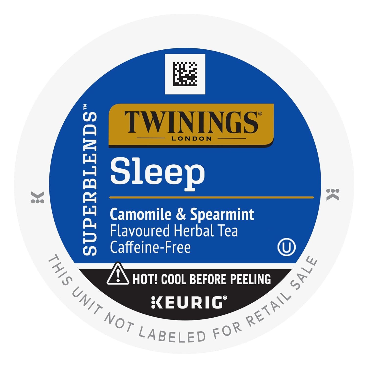 Twinings Sleep (Formally Nightly Calm Herbal) Tea 24 to 144 Count Keurig K cups