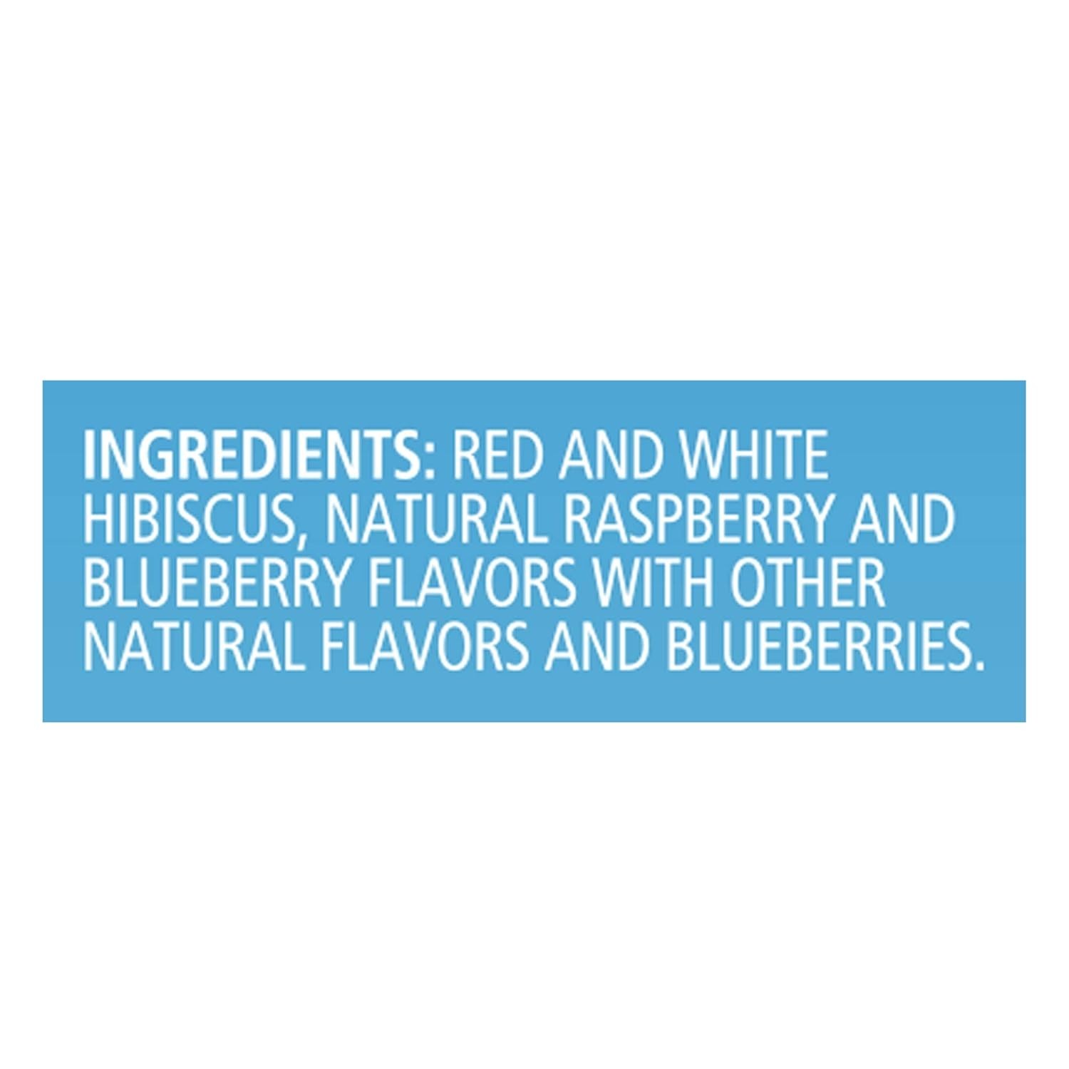 Cold Brew Red, White & Blueberry Iced Tea Bags 18 tea bags Pack of 2