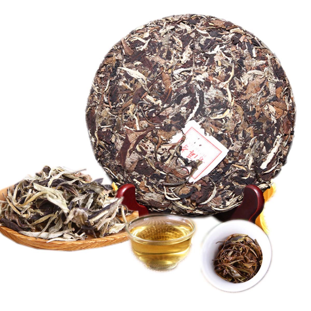 Premium Yunnan Moonlight White Pu’er Tea 357g Natural Raw Yueguangbai Cake