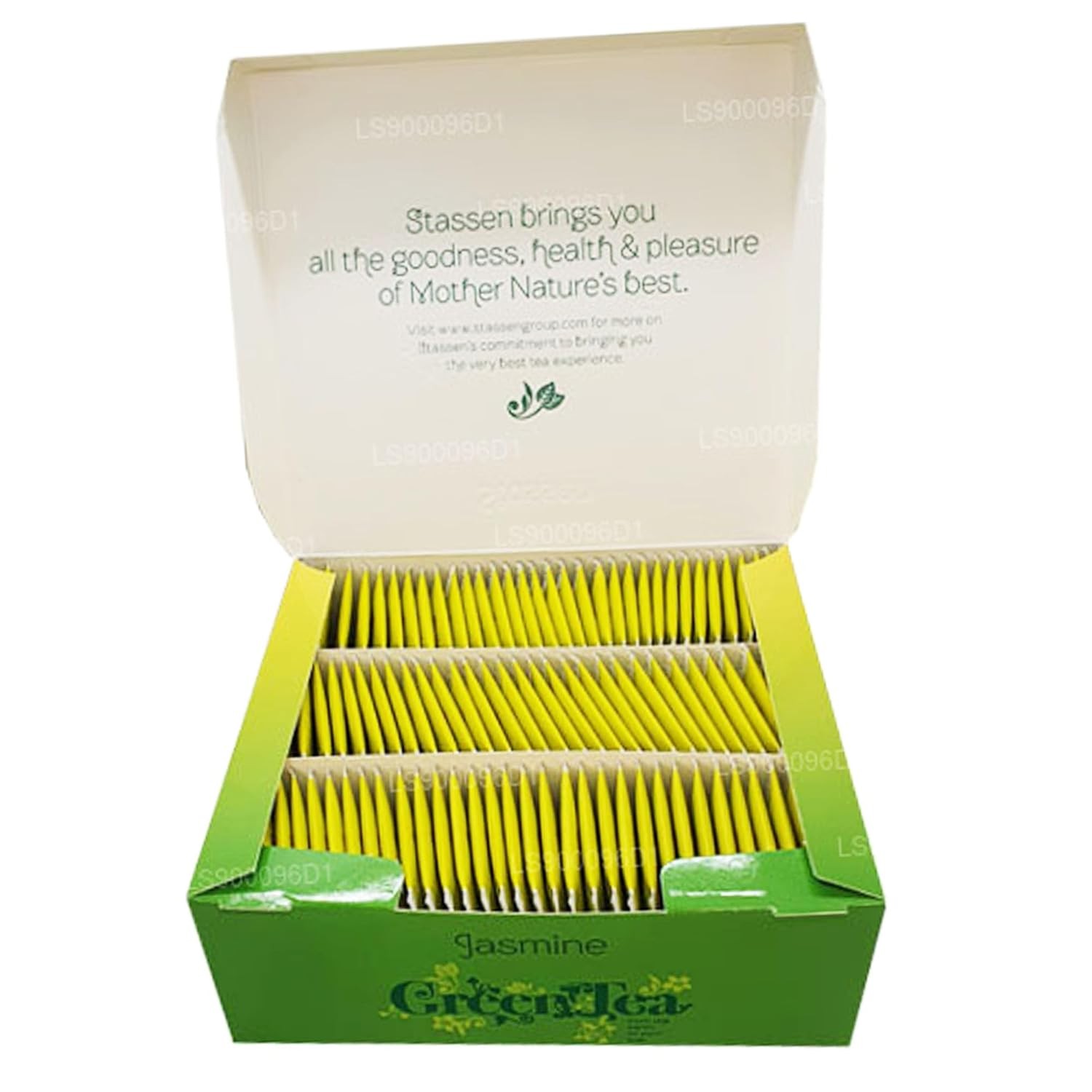 Stassen Pure Jasmine Green Tea, 100 Tea Bags 100 Count (Pack of 1)