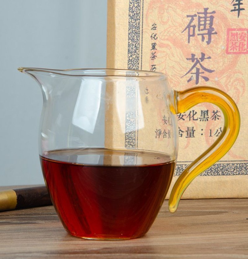 1000g Authentic Anhua Dark Tea Brick 2016 Chen Nian Rich Aroma Type Dark Tea