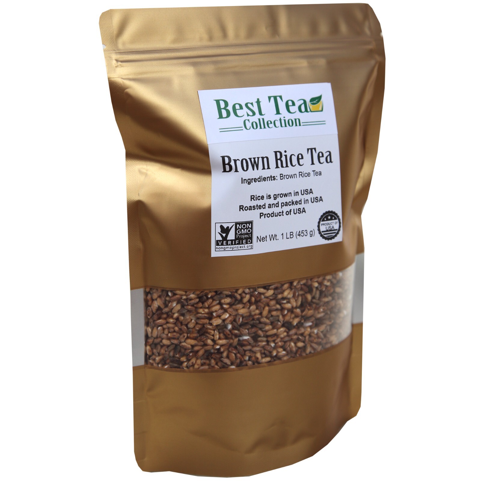 Brown Rice Tea Roast – Product of USA | 1 lb – Best Tea Collection